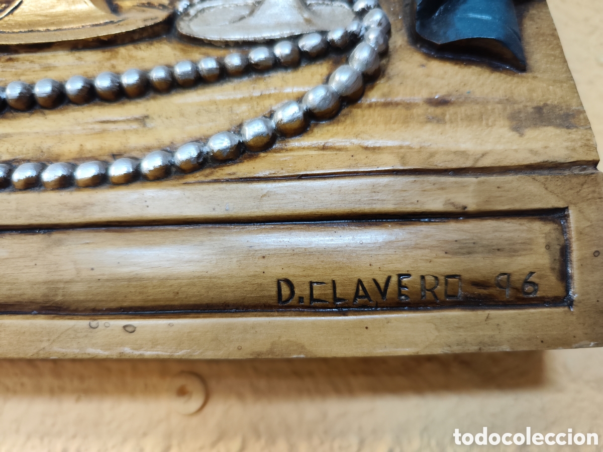 Arte: Bodegon tallado madera lenga - Foto 5