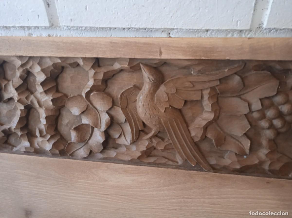 Arte: Antigua tabla tallada. - Foto 4