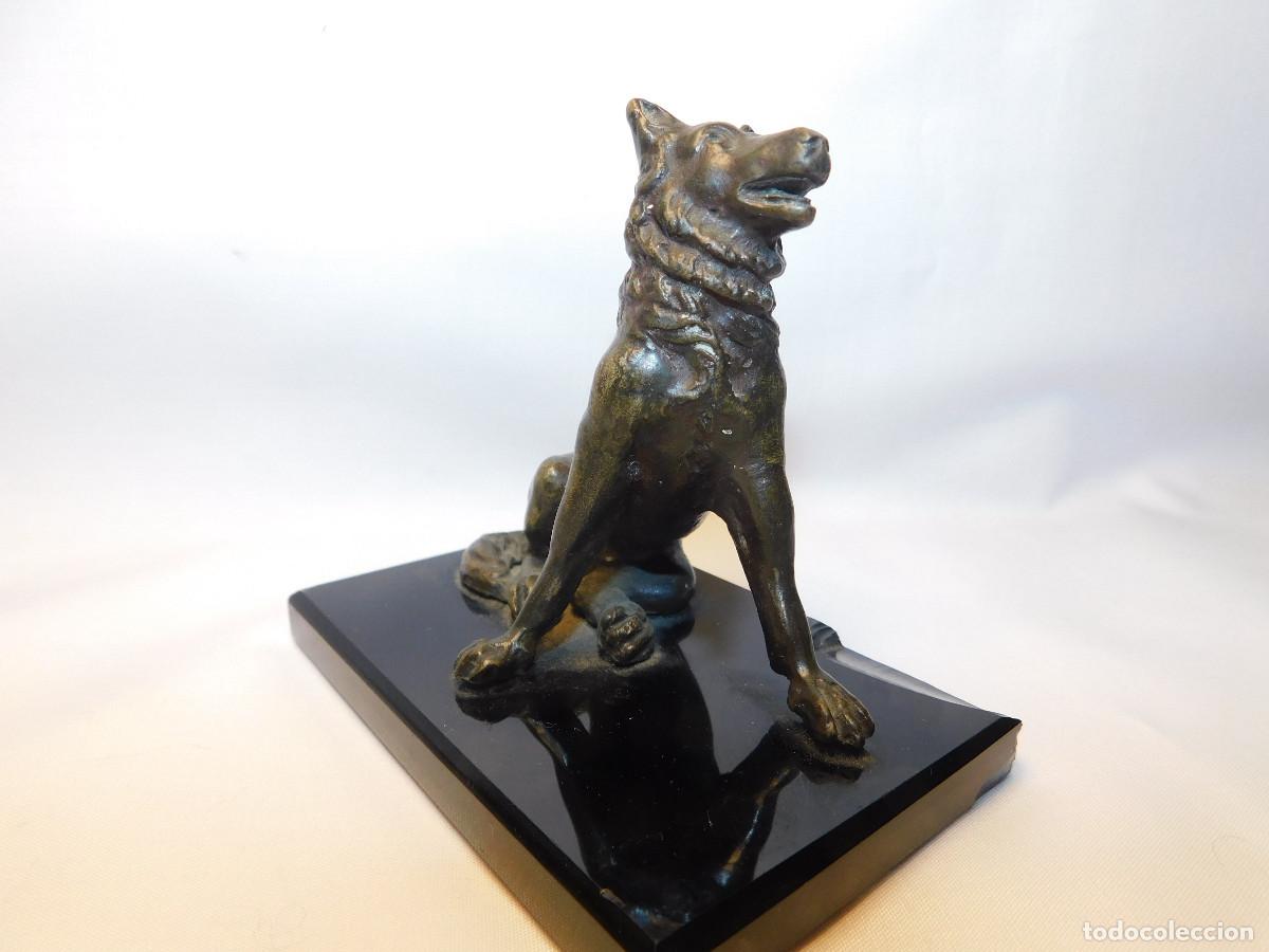Arte: Figura de Perro en bronce 8 cm - Foto 3