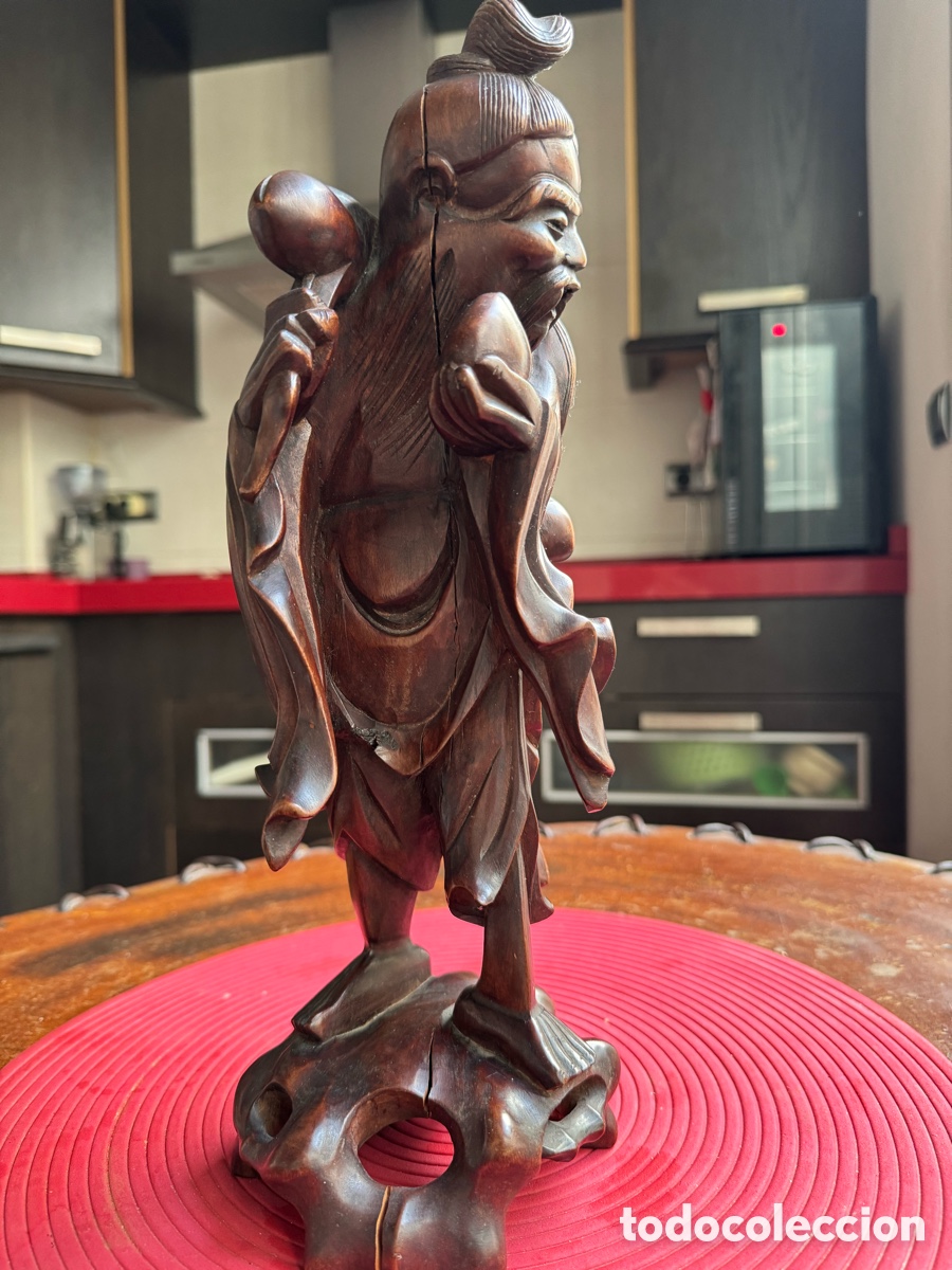 Arte: Talla China en Madera - Foto 2
