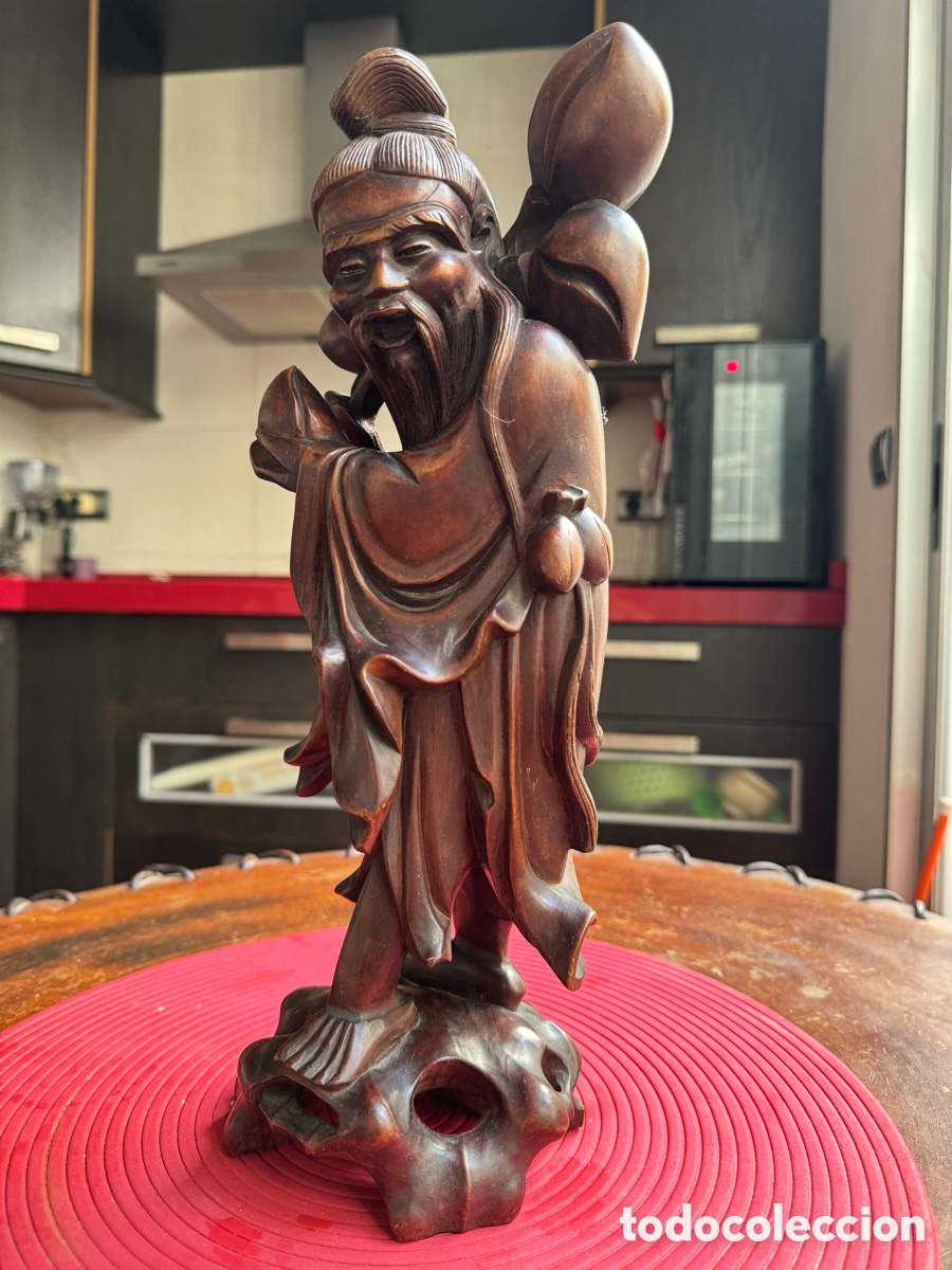 Arte: Talla China en Madera - Foto 3