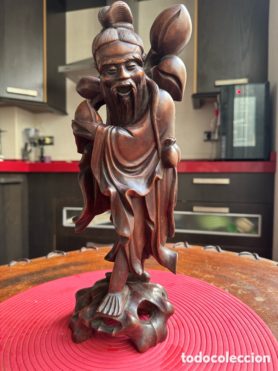 Arte: Talla China en Madera - Foto 1