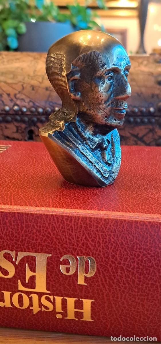 Arte: Busto de Francisco Franco en Bronce - Foto 1