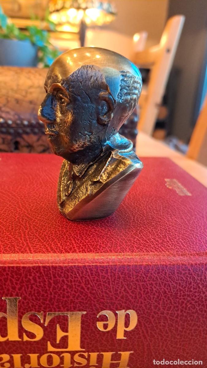 Arte: Busto de Francisco Franco en Bronce - Foto 2
