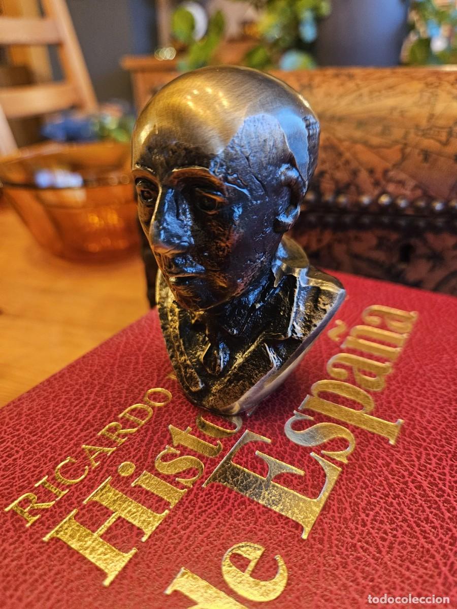 Arte: Busto de Francisco Franco en Bronce - Foto 5
