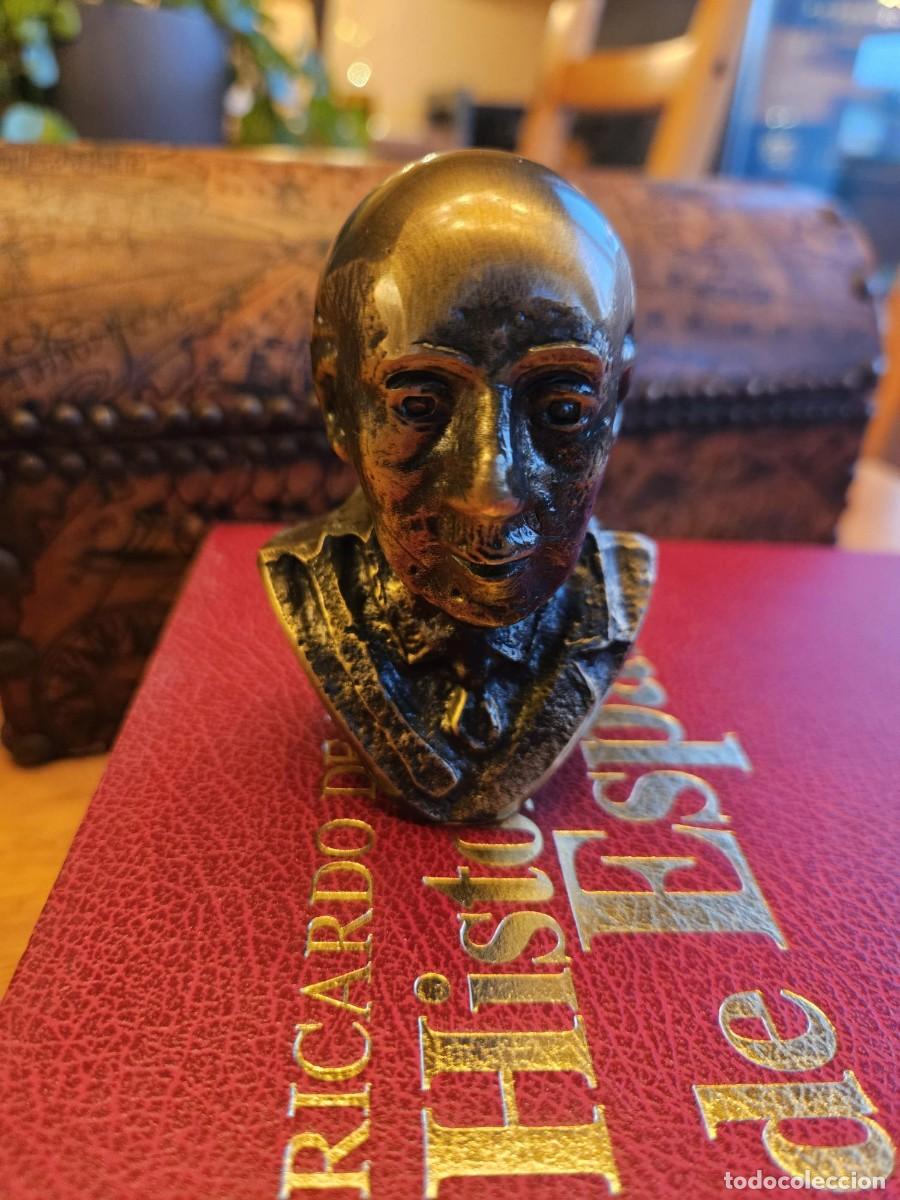 Arte: Busto de Francisco Franco en Bronce - Foto 6