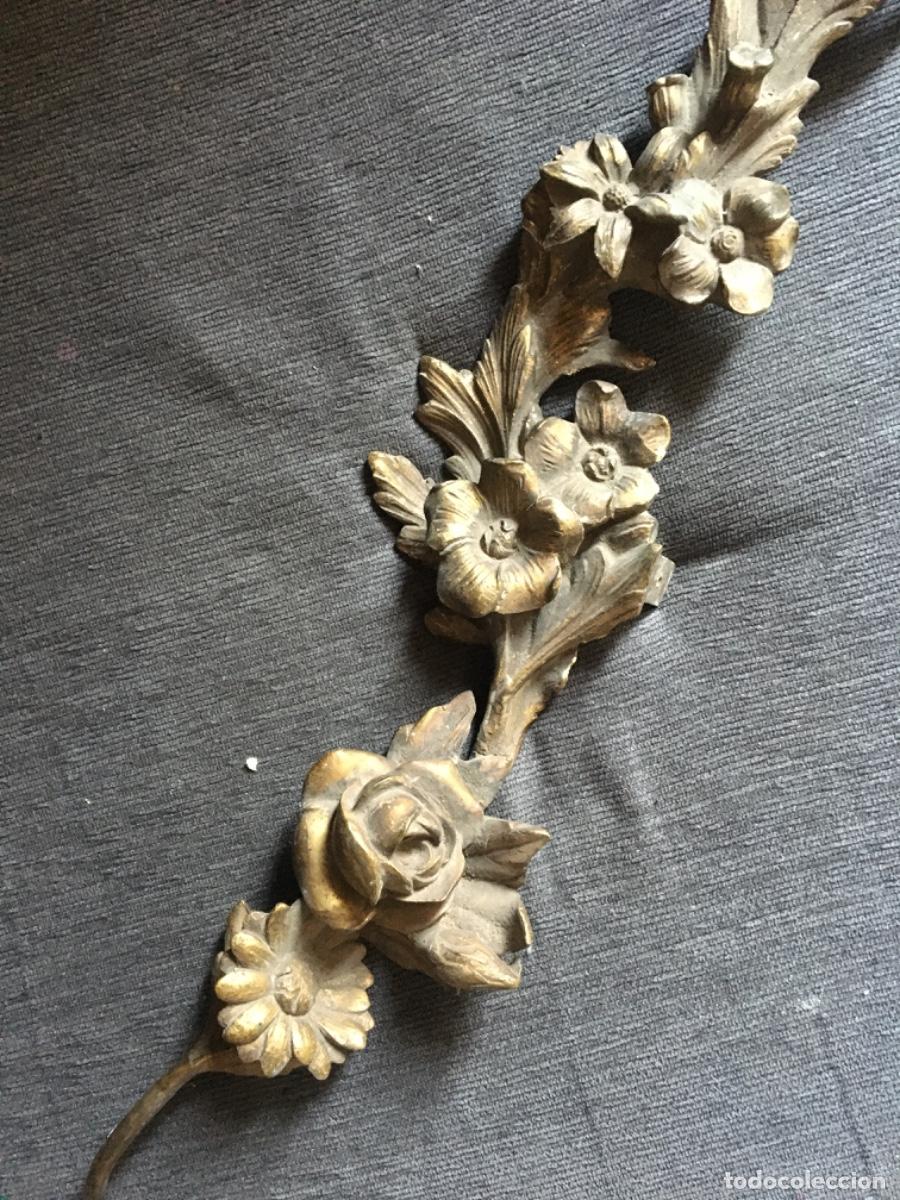 Arte: Bronce aplique flores - Foto 1