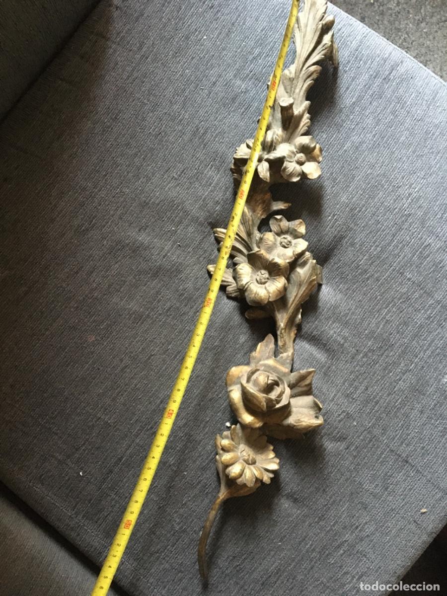 Arte: Bronce aplique flores - Foto 3
