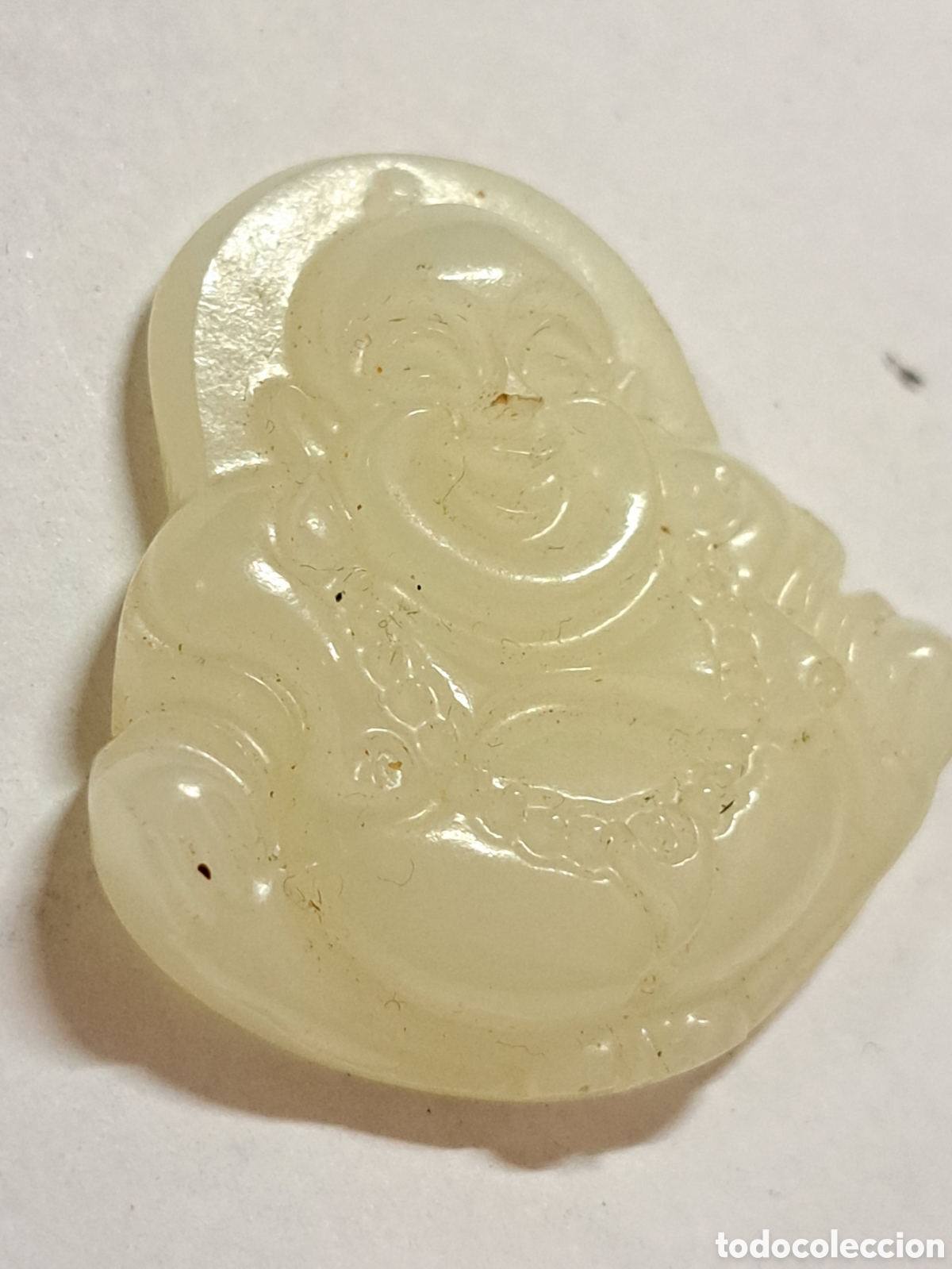 Arte: Talla de buda en piedra jade - Foto 2