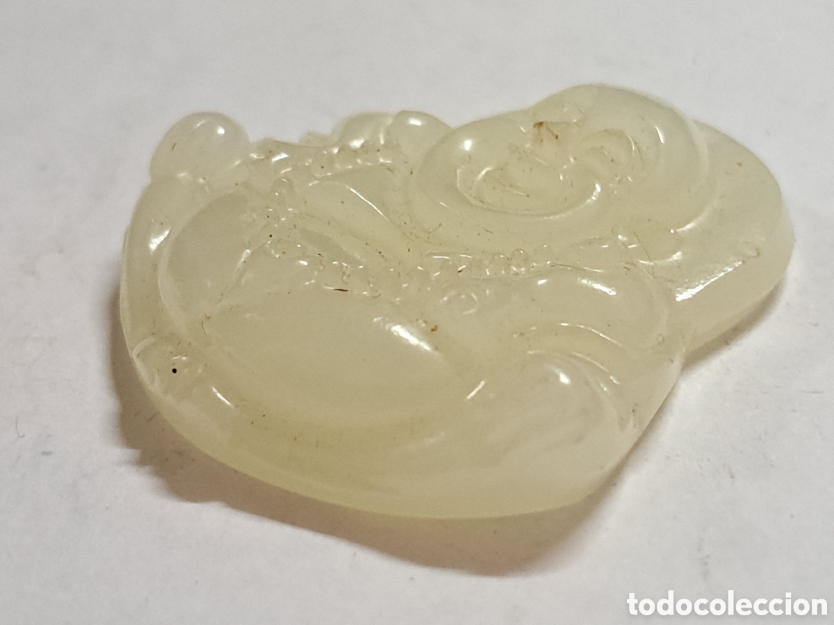 Arte: Talla de buda en piedra jade - Foto 3