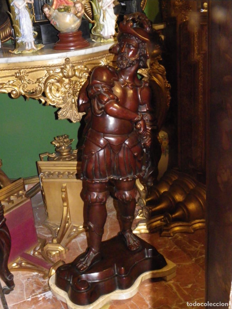 Arte: gran bronce guerrero antiguo - Foto 10