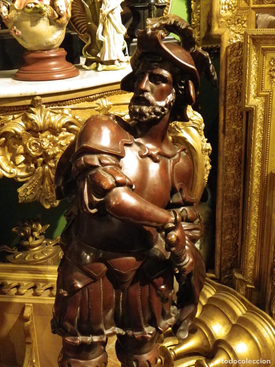 Arte: gran bronce guerrero antiguo - Foto 13