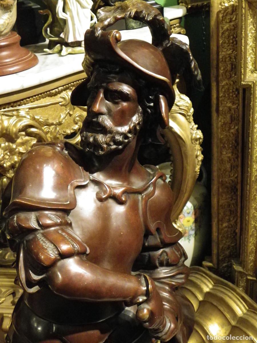 Arte: gran bronce guerrero antiguo - Foto 14