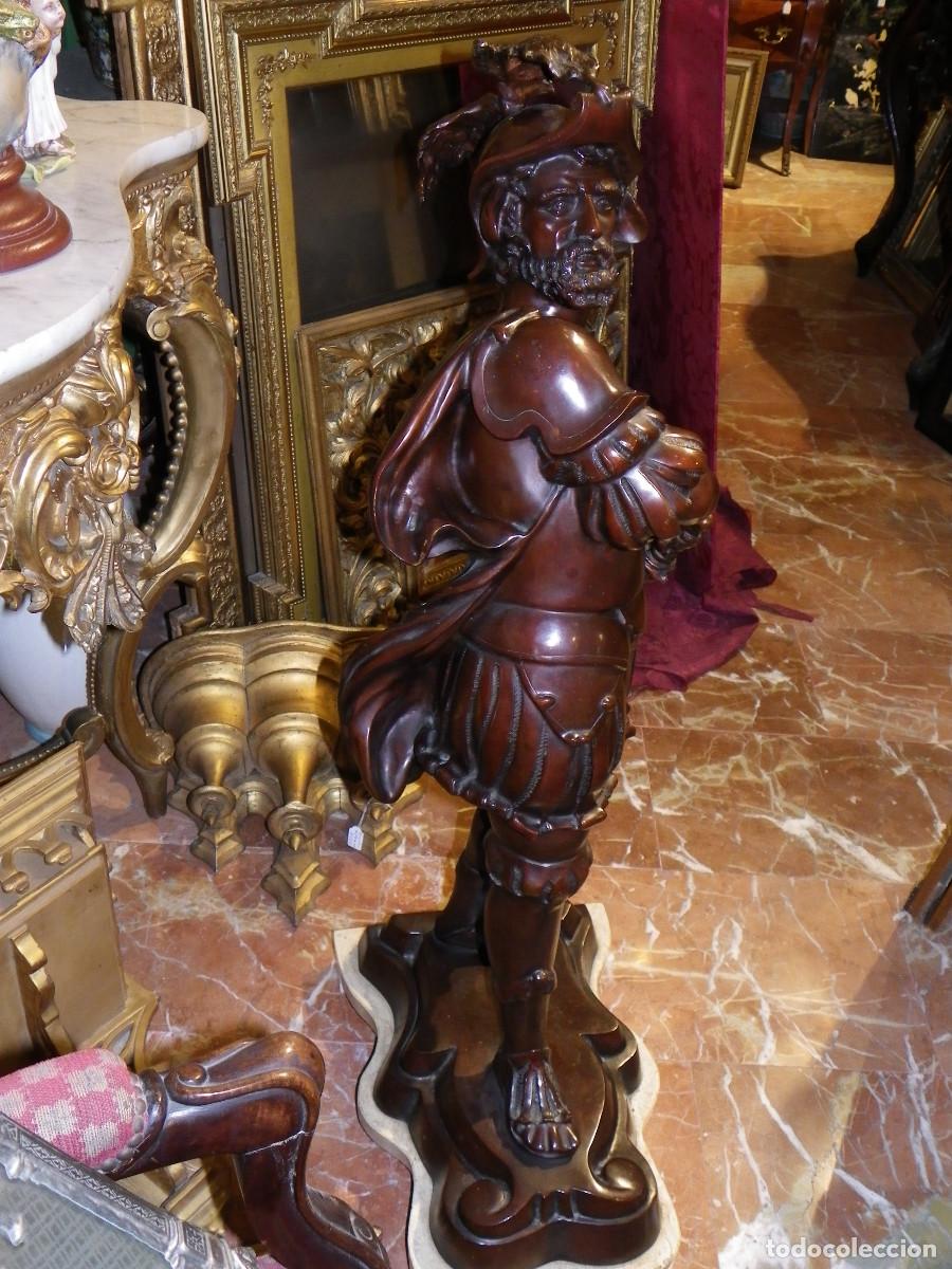 Arte: gran bronce guerrero antiguo - Foto 17