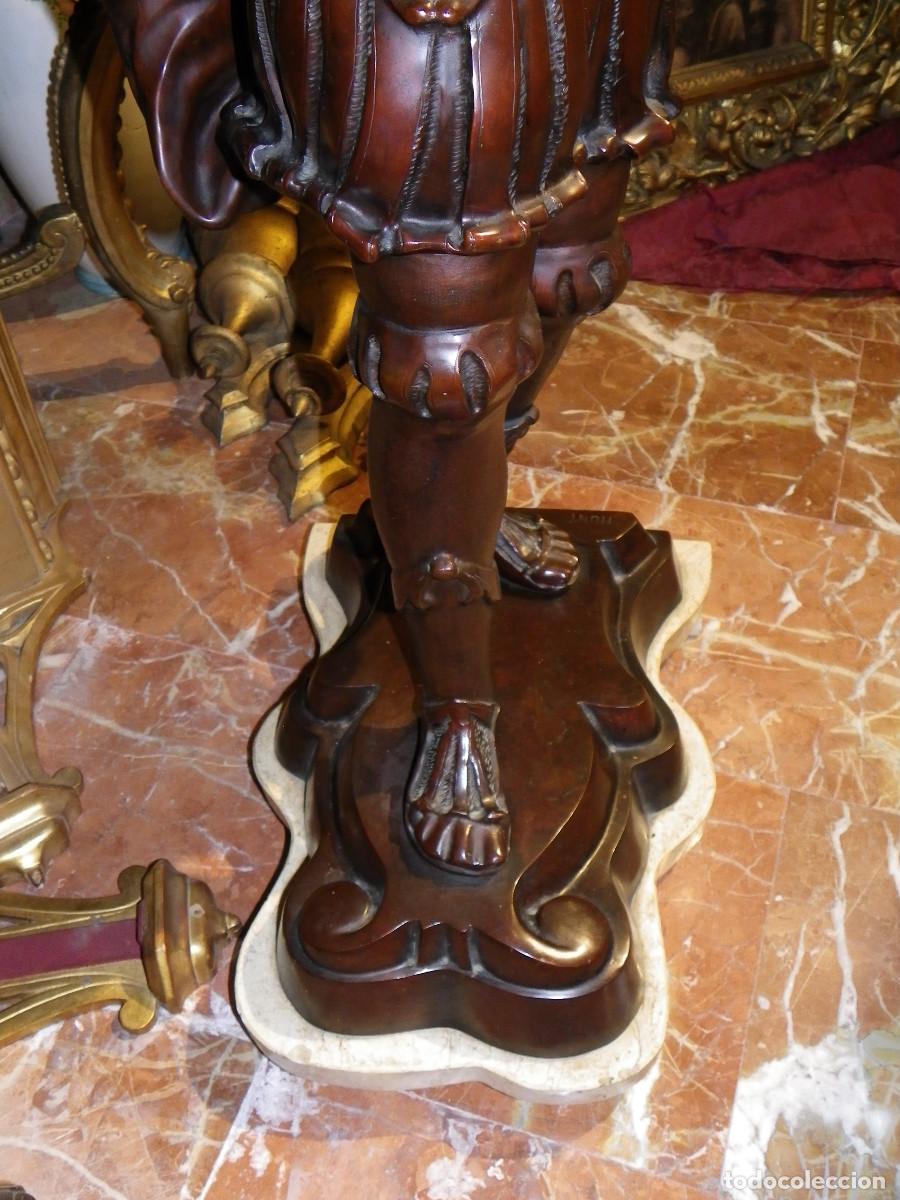 Arte: gran bronce guerrero antiguo - Foto 18