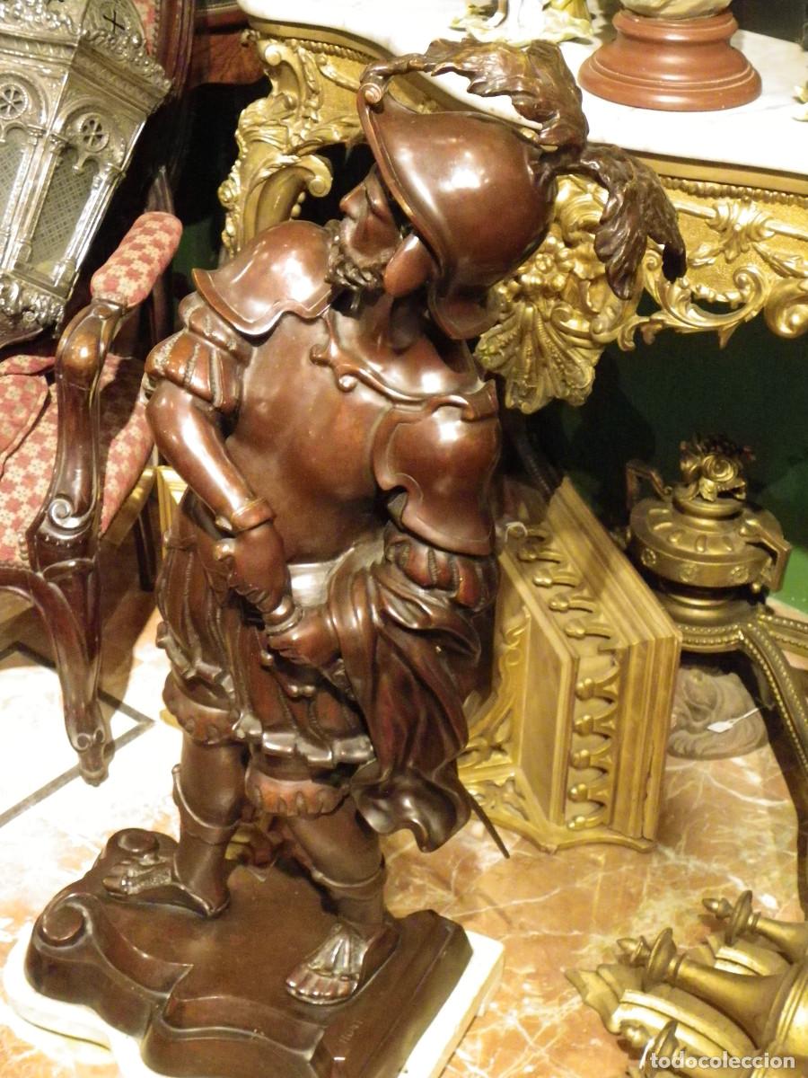 Arte: gran bronce guerrero antiguo - Foto 22