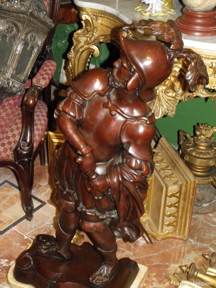 Arte: gran bronce guerrero antiguo - Foto 23