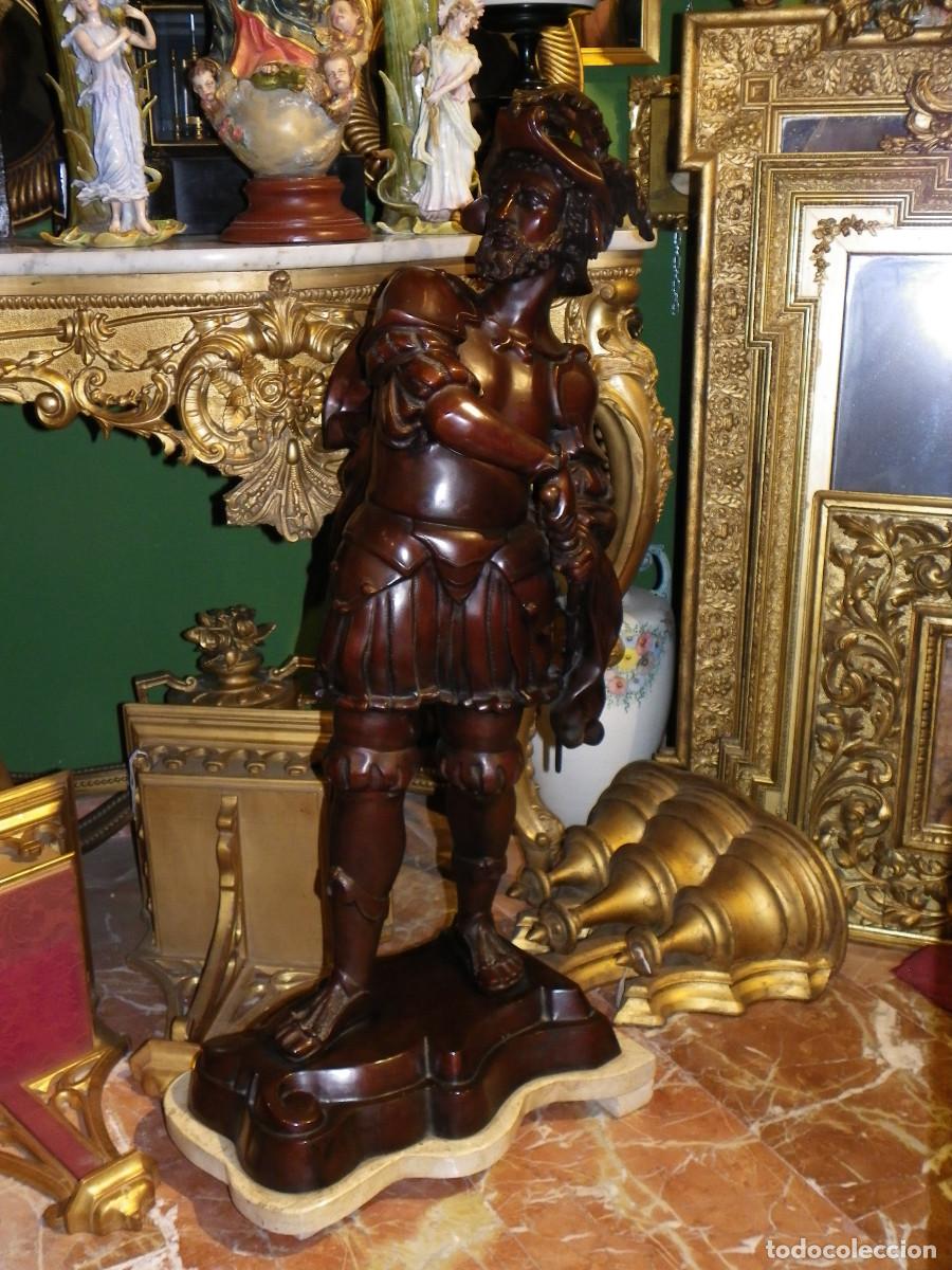Arte: gran bronce guerrero antiguo - Foto 24