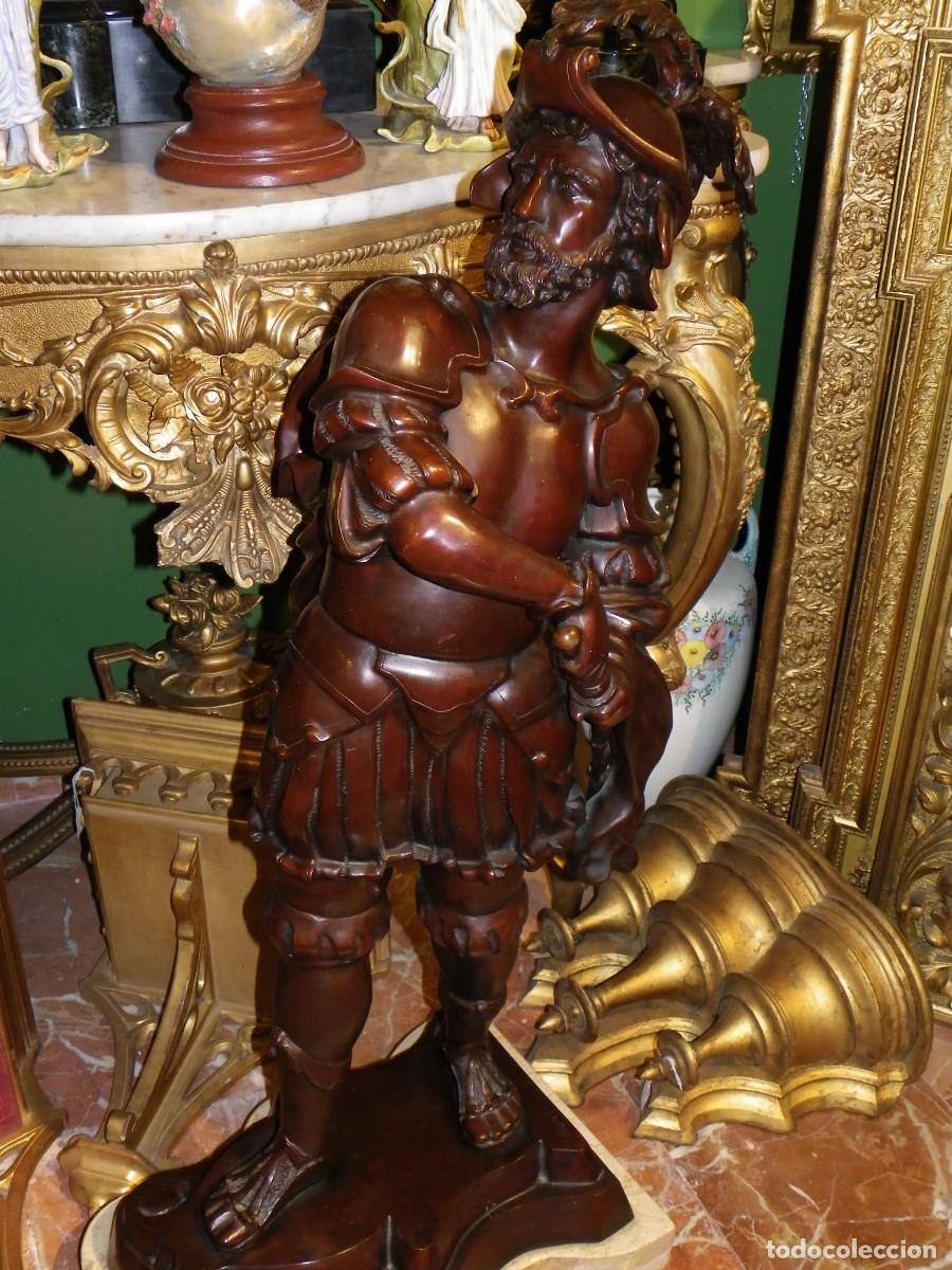 Arte: gran bronce guerrero antiguo - Foto 26