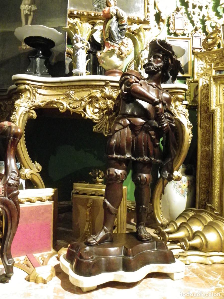 Arte: gran bronce guerrero antiguo - Foto 29