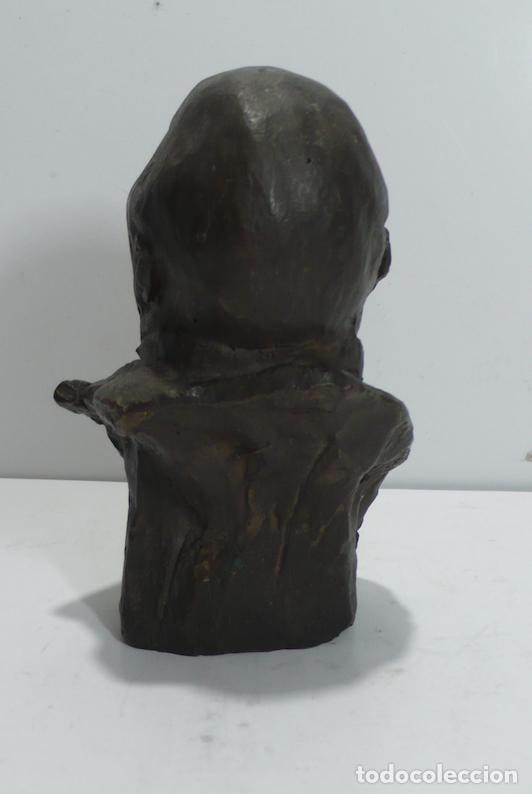 Arte: CABEZA DE BRONCE DE CABALLERO - Foto 4