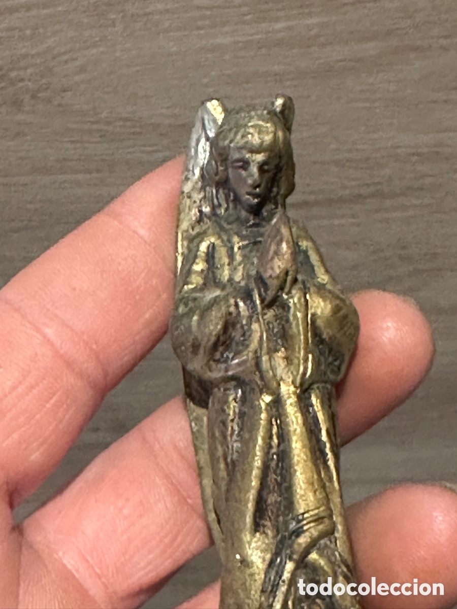 Arte: Bonito remate de broce en forma de Angel - Foto 2
