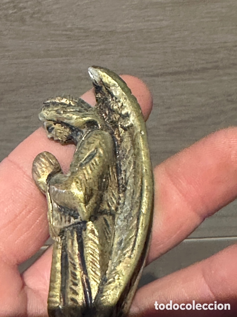 Arte: Bonito remate de broce en forma de Angel - Foto 5