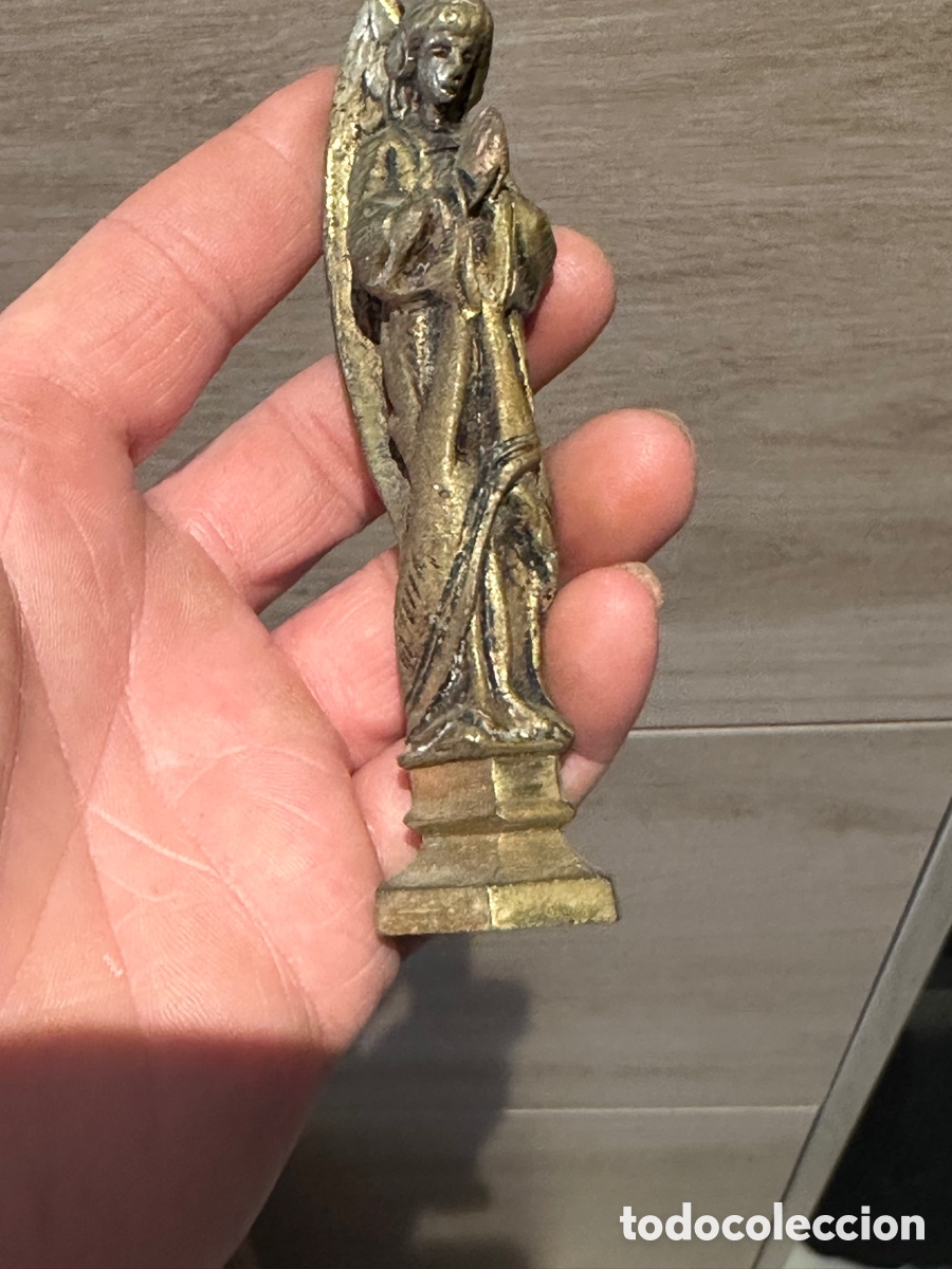 Arte: Bonito remate de broce en forma de Angel - Foto 1