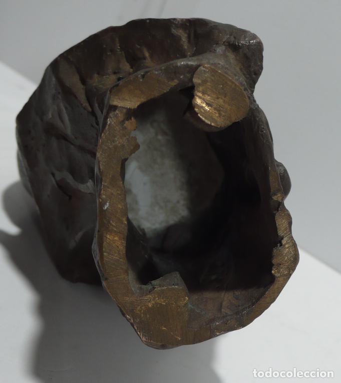 Arte: CABEZA DE BRONCE DE CABALLERO - Foto 6