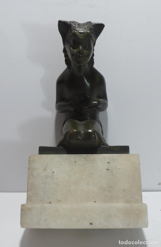 Arte: BRONCE FIGURA DE MUJER - Foto 1