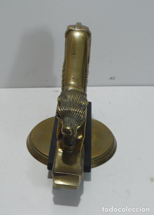 Arte: ART-DECO FIGURA DE LEON BRONCE - Foto 3