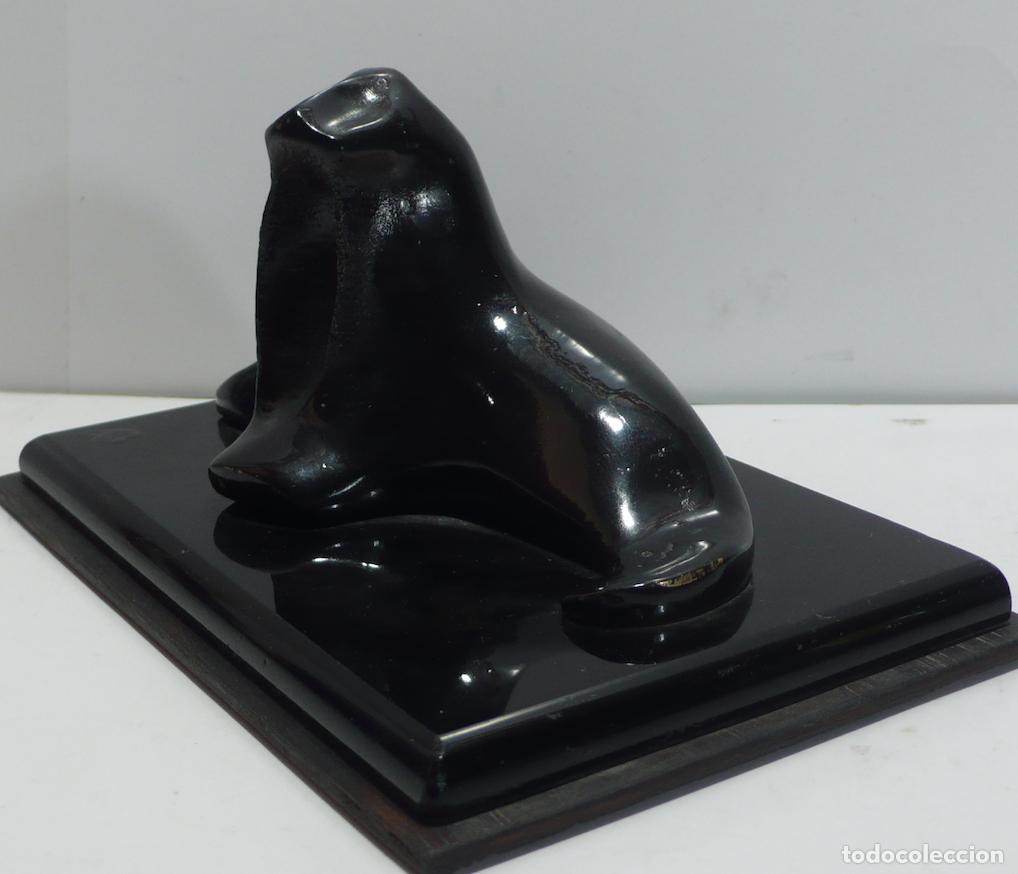 Arte: leon marino en bronce - Foto 3