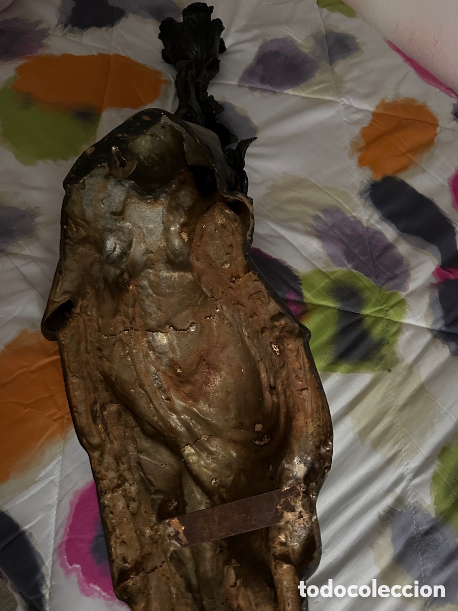 Arte: Dama en bronce en estilo modernista - Foto 5