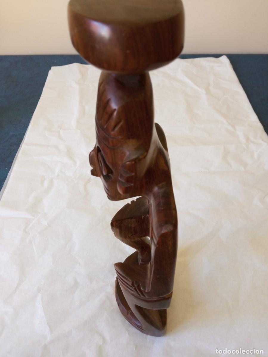 Arte: TALLA EN MADERA ARTE TA&Iacute;NO - Foto 3