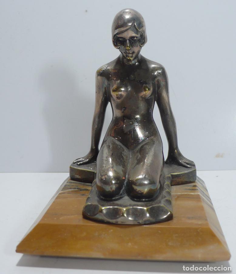 Arte: MUJER DESNUDO EN BRONCE - Foto 1