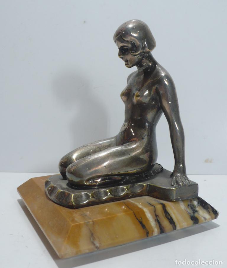 Arte: MUJER DESNUDO EN BRONCE - Foto 2