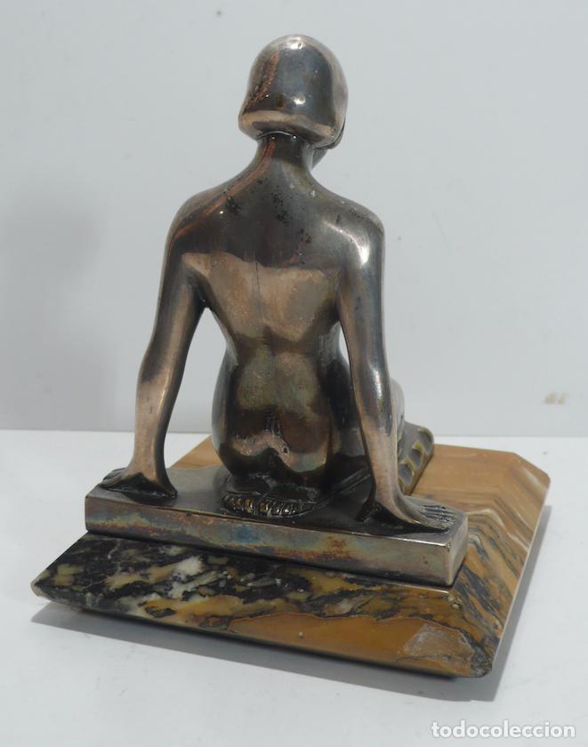 Arte: MUJER DESNUDO EN BRONCE - Foto 3
