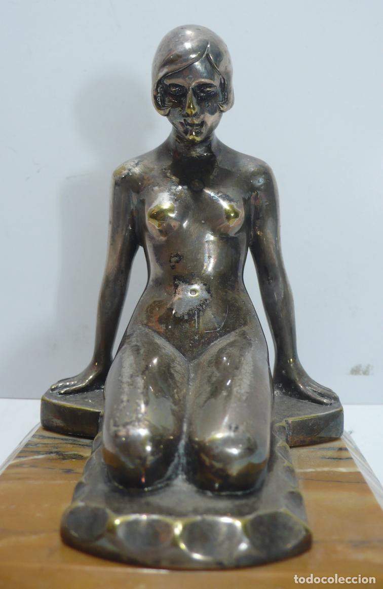 Arte: MUJER DESNUDO EN BRONCE - Foto 4