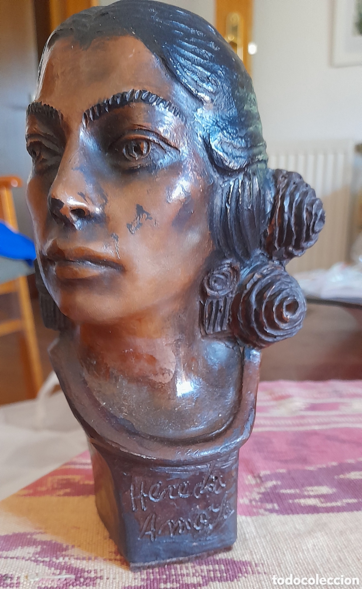 Arte: Escultura Heredia Amaya gitana - Foto 1
