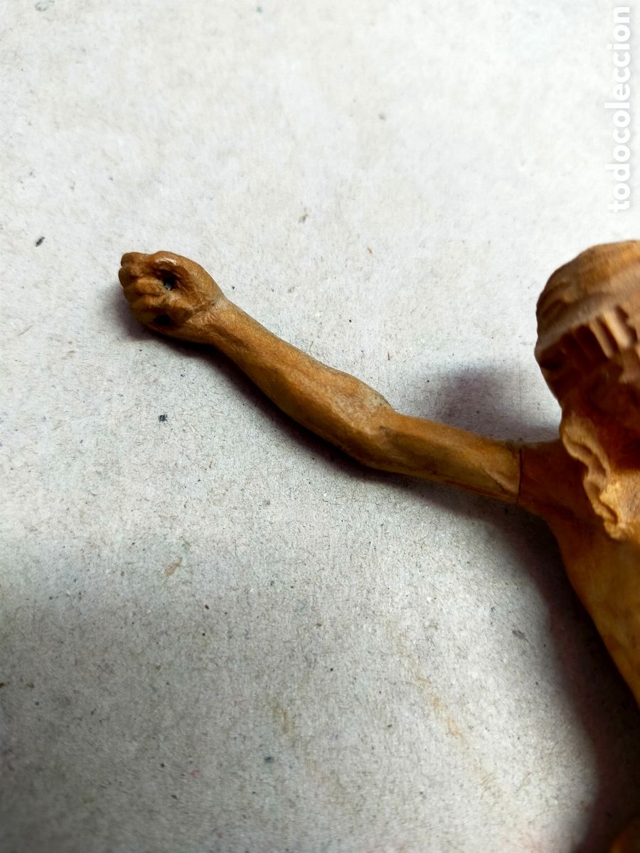 Arte: CRISTO TALLADO EN MADERA. - Foto 4