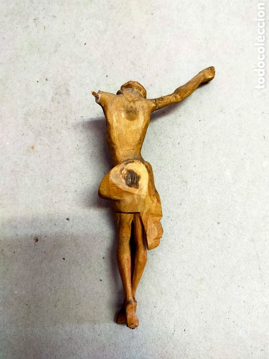 Arte: CRISTO TALLADO EN MADERA. - Foto 6