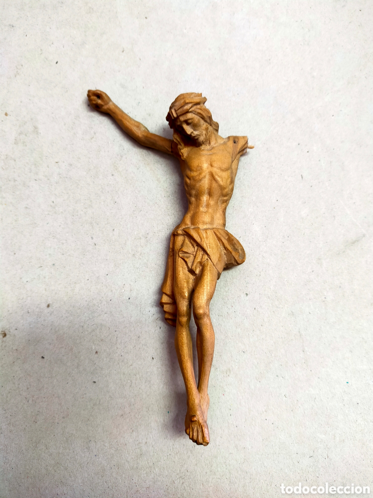 Arte: CRISTO TALLADO EN MADERA. - Foto 14