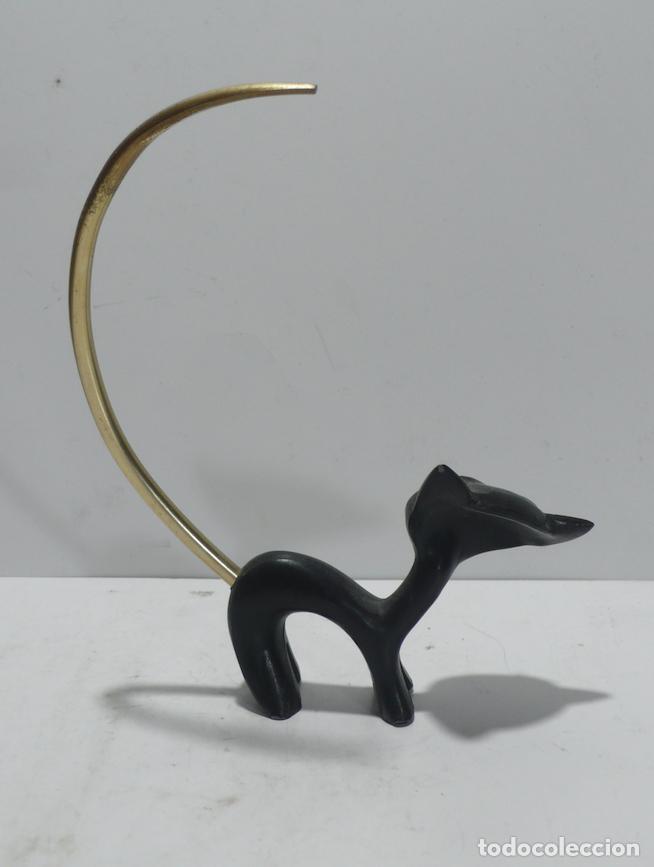 Arte: PEQUE&Ntilde;O GATO EN BRONCE - Foto 2