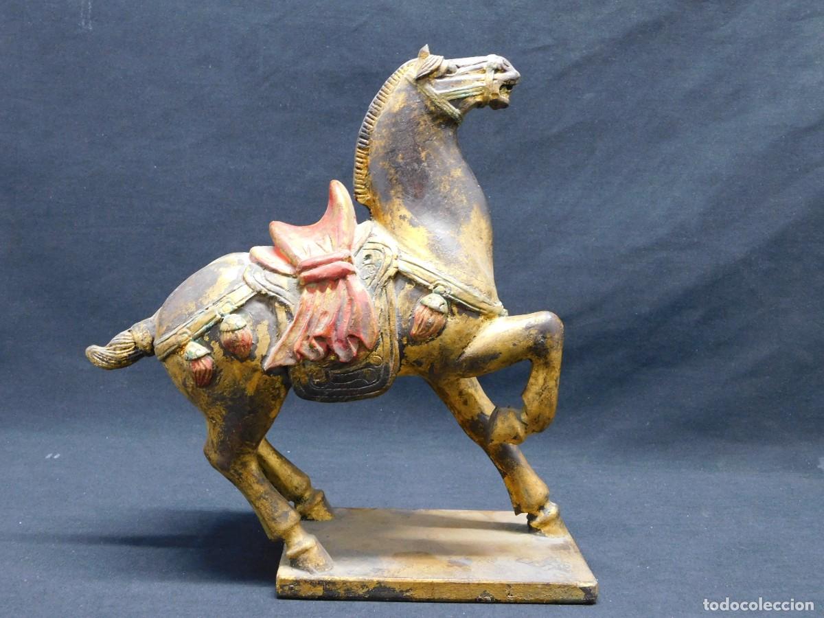 Arte: CABALLO TALLA DE MADERA - Foto 5