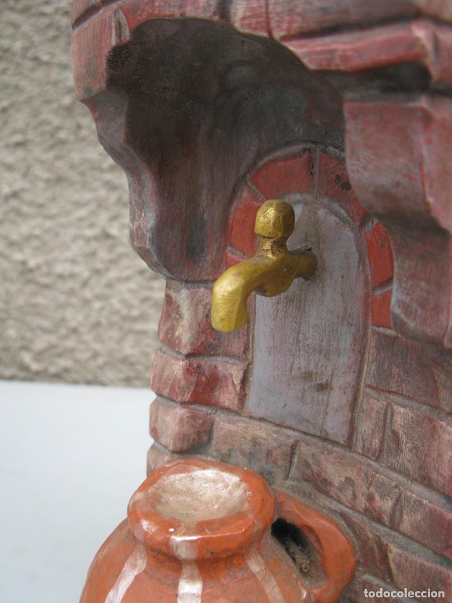 Arte: FIGURA DE MADERA POLICROMADA. - Foto 3