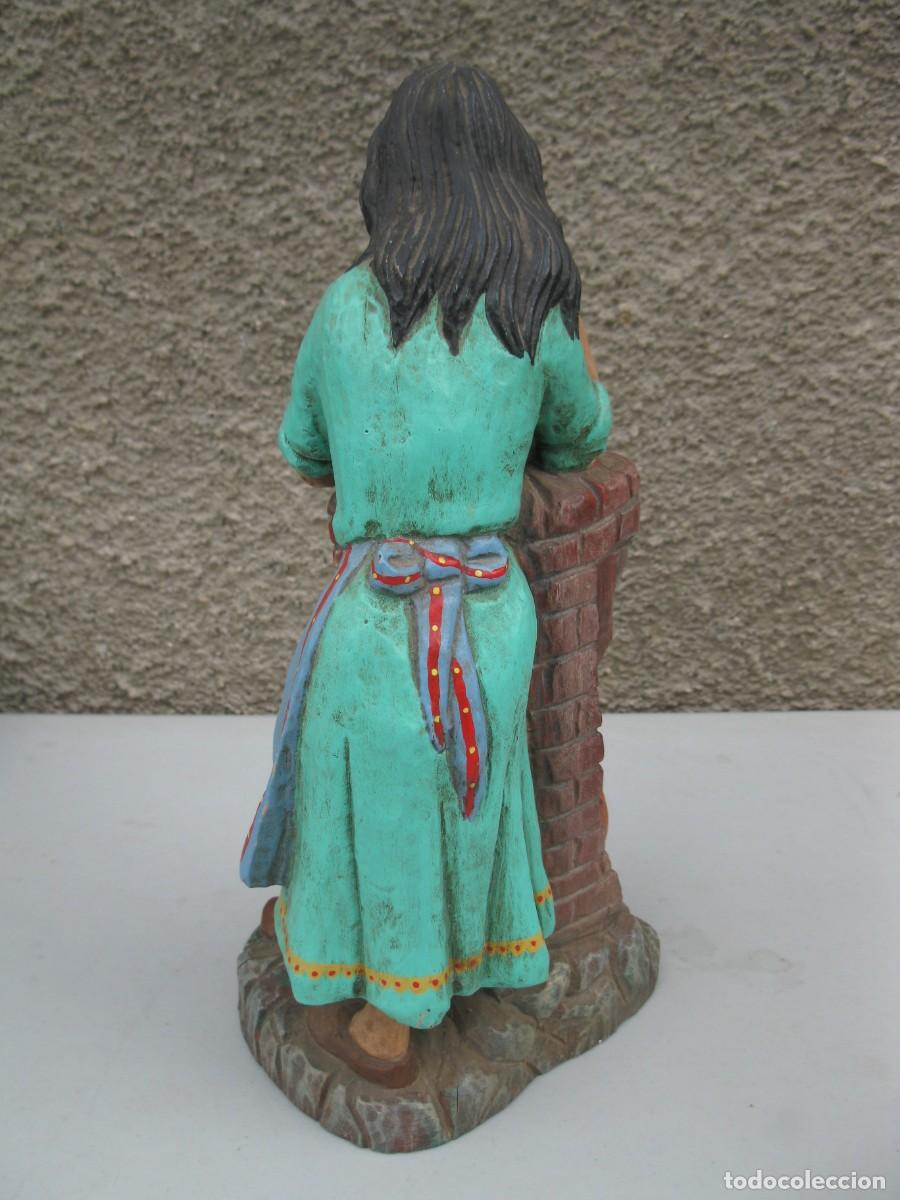 Arte: FIGURA DE MADERA POLICROMADA. - Foto 6