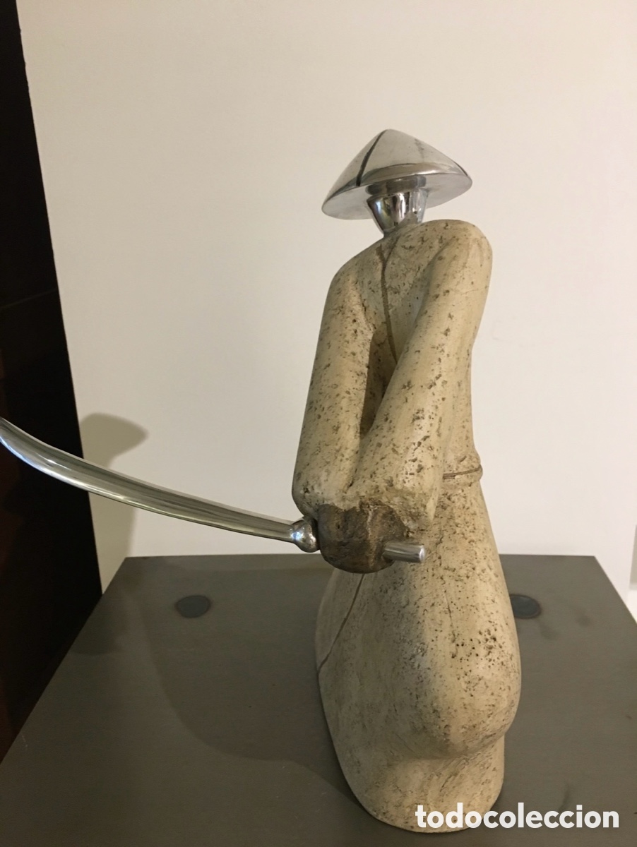 Arte: Escultura. SAMURAI. Resina. - Foto 2