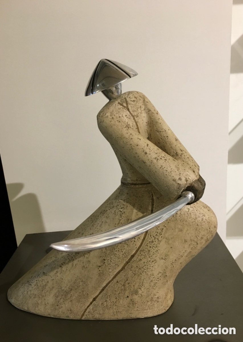 Arte: Escultura. SAMURAI. Resina. - Foto 1