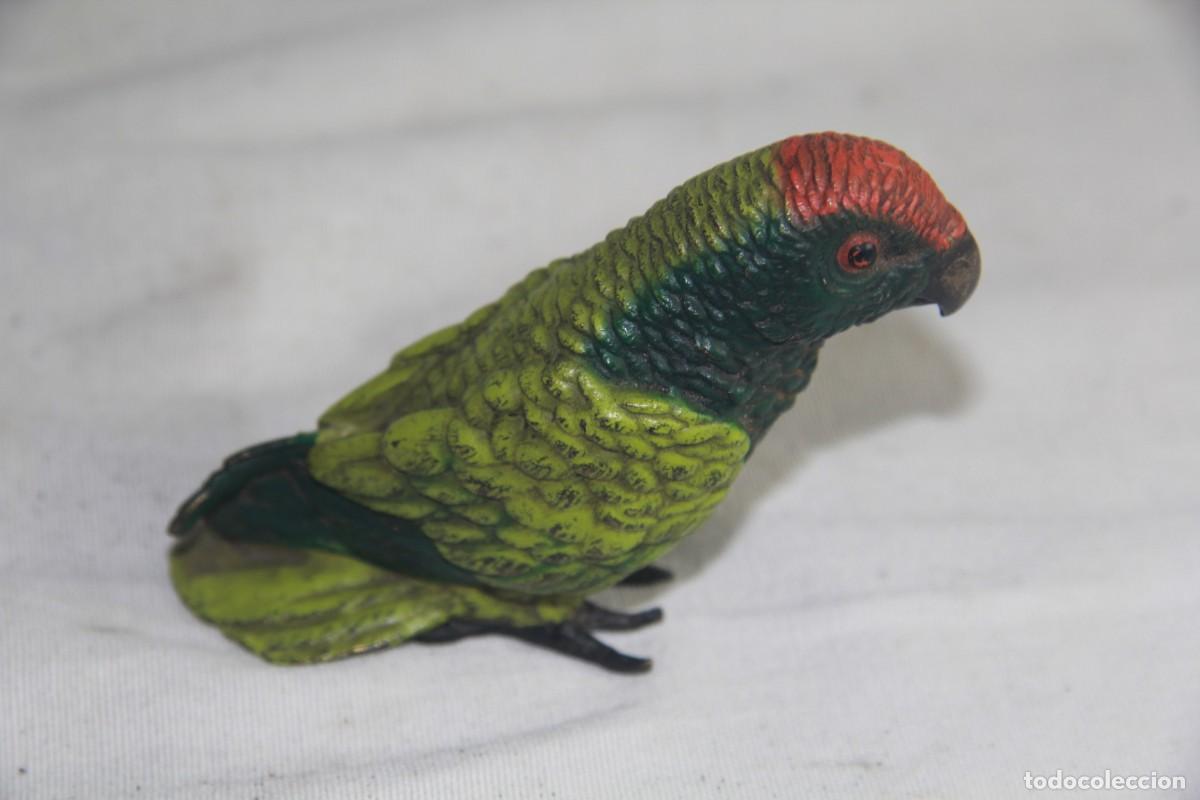 Arte: Loro en bronce Austriaco Bergman - Foto 3