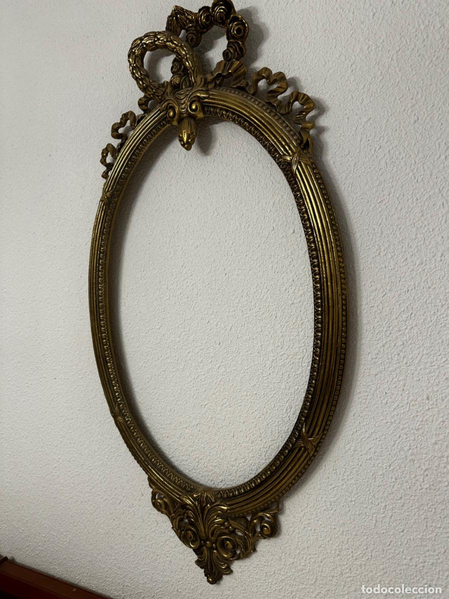 Arte: Marco de espejo fabricado en bronce - Foto 1